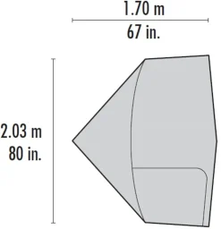 Extensions & Canopies-MSR Gear Shed for Elixir and Hubba Tents - Green