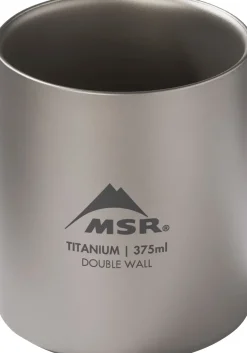 Plates, Bowls, Cups & Utensils-MSR Titan Cup Double Wall Mug - 375mL