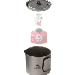 Pots, Pans & Kettles-MSR Titan Kettle - 900mL