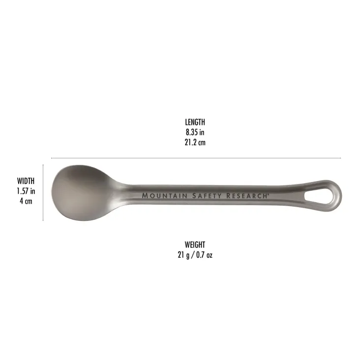 Plates, Bowls, Cups & Utensils-MSR Titan Long Spoon