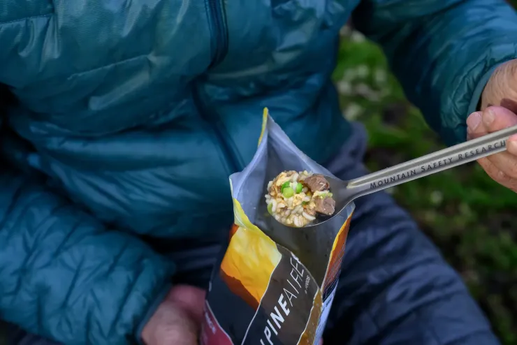 Plates, Bowls, Cups & Utensils-MSR Titan Long Spoon