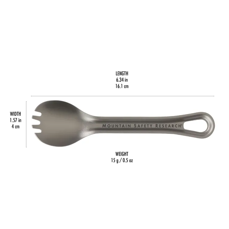 Plates, Bowls, Cups & Utensils-MSR Titan Spork