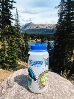 Water Bottles-Nalgene HDPE Wide Mouth Bottle - 1L
