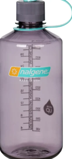 Water Bottles-Nalgene Sustain Narrow Mouth Water Bottle - 1L - Aubergine