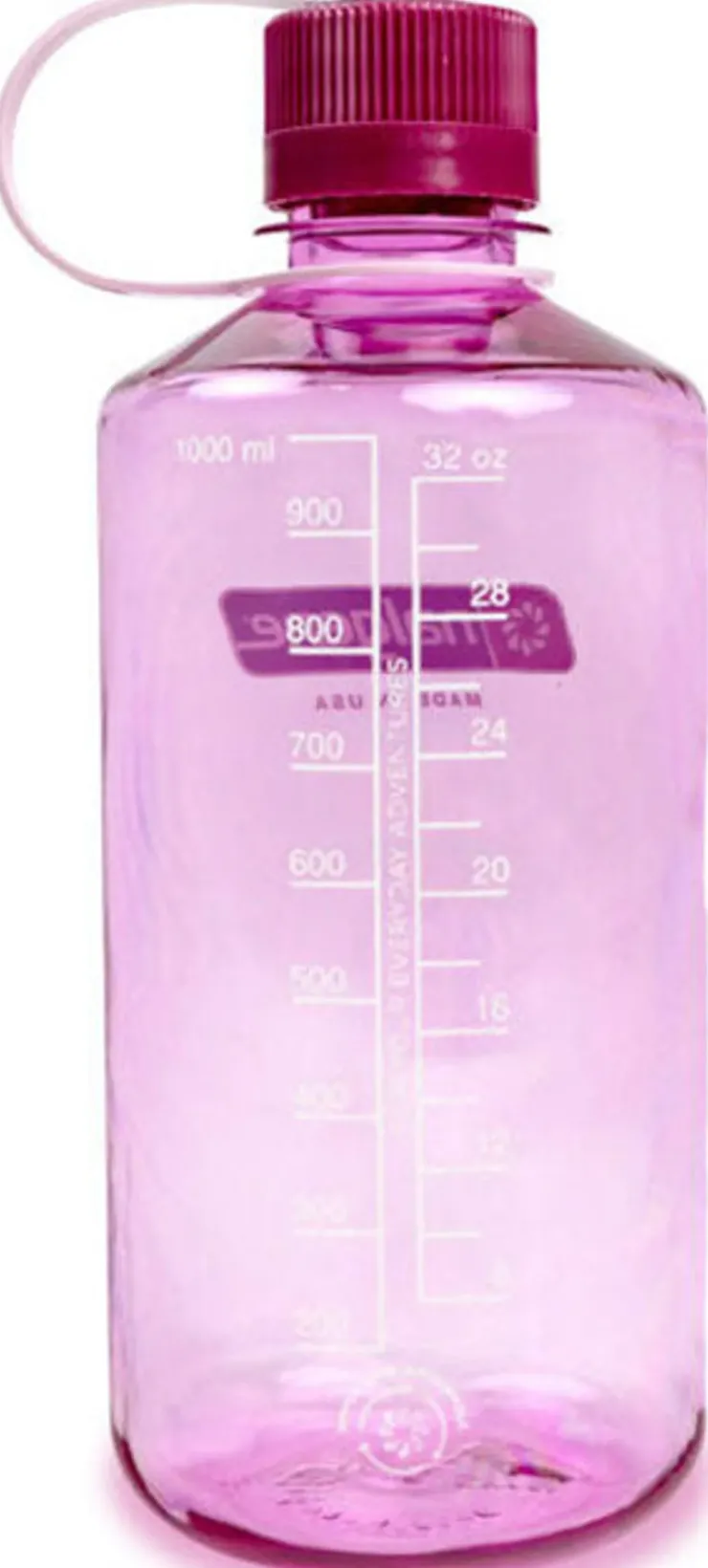 Water Bottles-Nalgene Sustain Narrow Mouth Water Bottle - 1L - Cosmo