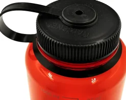 Water Bottles-Nalgene Tritan Sustain Wide Mouth Bottle - 1L - Red