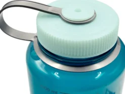 Water Bottles-Nalgene Tritan Sustain Wide Mouth Bottle - 1L - Trout Green