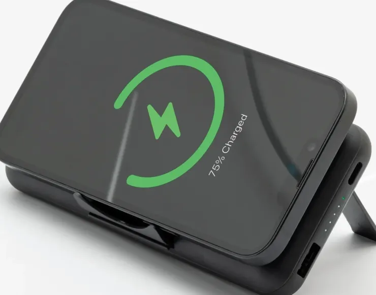 Power Banks And Solar Chargers-Nebo 10K Powerbank with Kickstand and Wireless charger