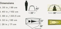 Backpacking & Lightweight Tents-Nemo Dragonfly OSMO Bikepack 1P Tent