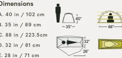 Backpacking & Lightweight Tents-Nemo Dragonfly OSMO 1P Tent