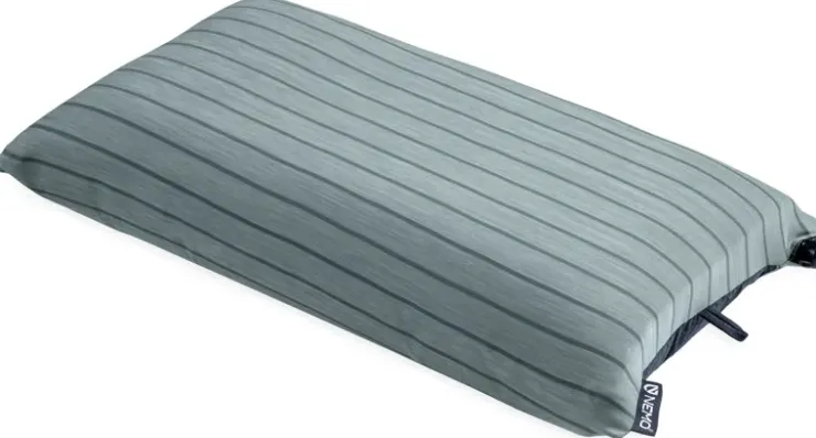 Sleep Accessories-Nemo Fillo Wide Camping Pillow - Silt Stripe
