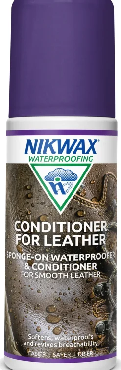 Footwear Cleaning & Proofing-Nikwax Conditioner for Leather Sponge-On - 125ml