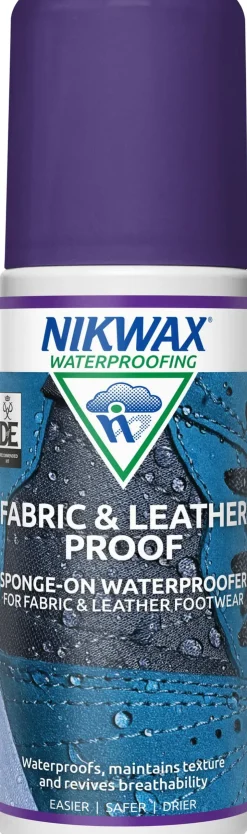 Footwear Cleaning & Proofing-Nikwax Fabric and Leather Proof Sponge-On - 125ml