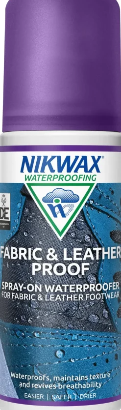 Footwear Cleaning & Proofing-Nikwax Fabric and Leather Proof Spray-On - 125ml