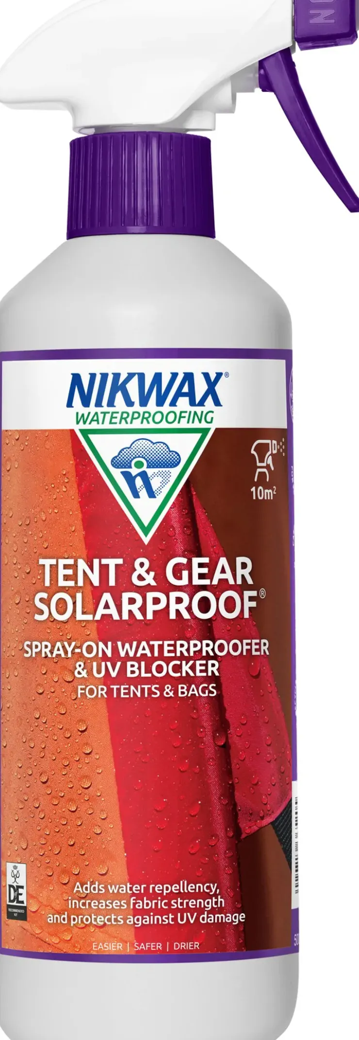 Proofing & Repair-Nikwax Tent and Gear SolarProof Spray-On - 500ml