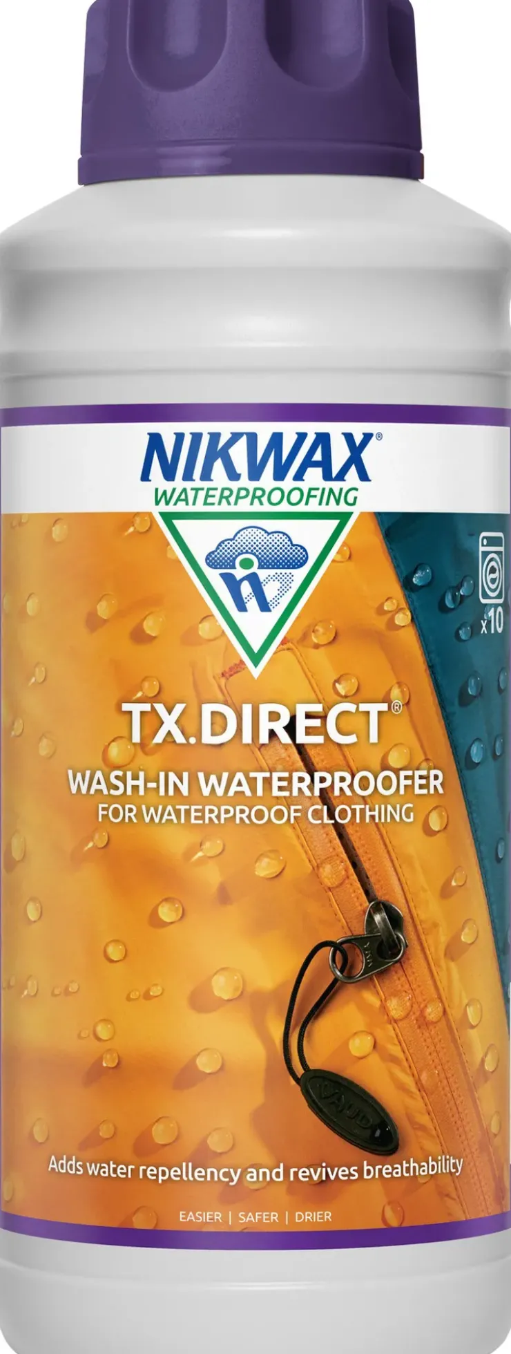 Clothing Cleaning & Proofing-Nikwax TX.Direct Wash-In - 1L