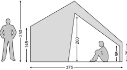 Bedrooms & Inners-Nordisk Asgard 12.6m Inner Cabin