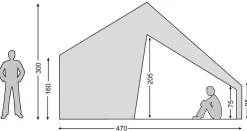 Bedrooms & Inners-Nordisk Asgard 19.6m Inner Cabin Set