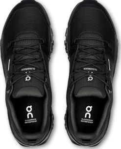 Hiking Shoes & Boots|Walking Shoes-On Mens Cloudrock Low Waterproof Shoes - Black-Black