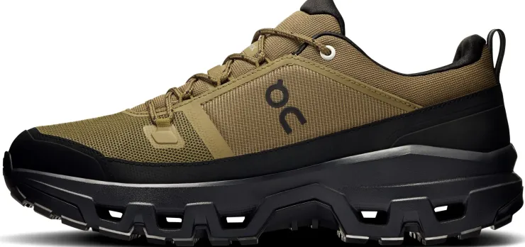 Hiking Shoes & Boots|Walking Shoes-On Mens Cloudrock Low Waterproof Shoes - Hunter-Black