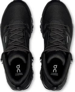 Hiking Shoes & Boots|Walking Shoes-On Mens Cloudrock Mid Waterproof Shoes - Black-Black