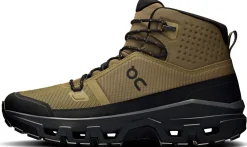 Hiking Shoes & Boots|Walking Shoes-On Mens Cloudrock Mid Waterproof Shoes - Hunter-Black