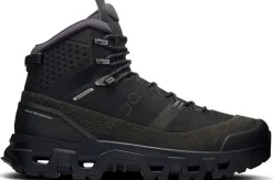 Hiking Shoes & Boots|Mid Height Boots-On Mens Cloudrock Trek Waterproof Shoes - Black-Black