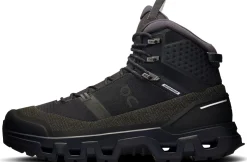 Hiking Shoes & Boots|Mid Height Boots-On Mens Cloudrock Trek Waterproof Shoes - Black-Black