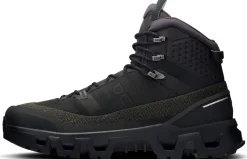 Hiking Shoes & Boots|Mid Height Boots-On Mens Cloudrock Trek Waterproof Shoes - Black-Black