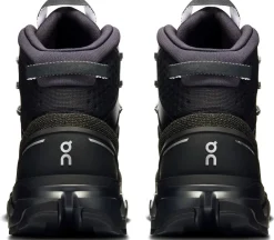 Hiking Shoes & Boots|Mid Height Boots-On Mens Cloudrock Trek Waterproof Shoes - Black-Black
