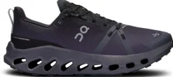 Hiking Shoes & Boots|Running Shoes-On Mens Cloudsurfer Trail Waterproof Shoes - Black-Eclipse