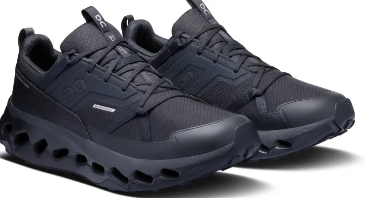 Hiking Shoes & Boots|Approach Shoes-On Womens Cloudhoriz Waterproof Shoes - Black-Black