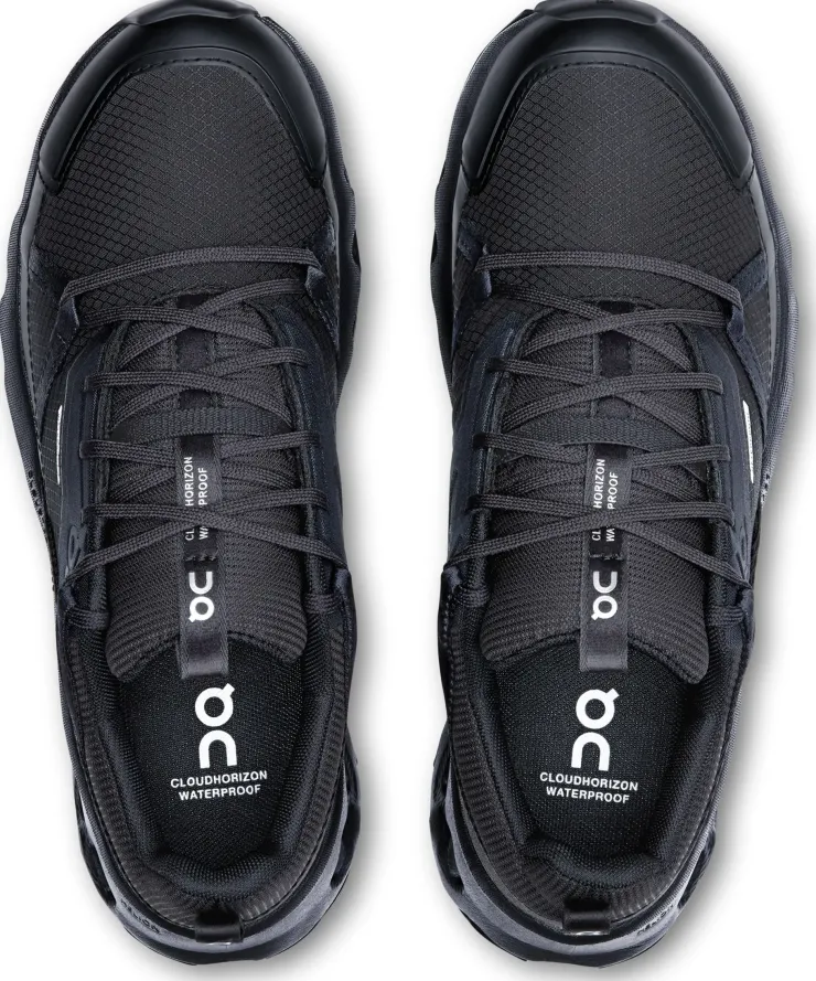 Hiking Shoes & Boots|Approach Shoes-On Womens Cloudhoriz Waterproof Shoes - Black-Black