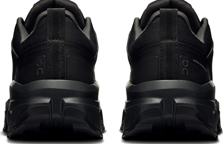 Hiking Shoes & Boots|Walking Shoes-On Womens Cloudrock Low Waterproof Shoes - Black-Black