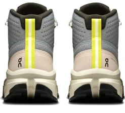 Hiking Shoes & Boots|Walking Shoes-On Womens Cloudrock Mid Waterproof Shoes - Alloy-Ice