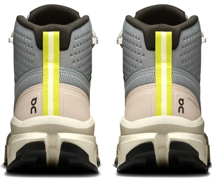 Hiking Shoes & Boots|Walking Shoes-On Womens Cloudrock Mid Waterproof Shoes - Alloy-Ice