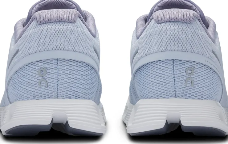 Walking Shoes-On Womens Cloud 5 Shoes - Heather-Fossil