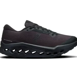 Running Shoes-On Womens Cloudsurfer Trail 2 WP Running Shoes - Black-Black
