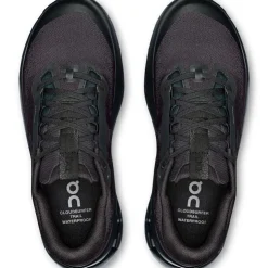Running Shoes-On Womens Cloudsurfer Trail 2 WP Running Shoes - Black-Black