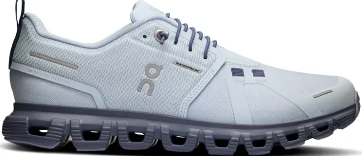 Hiking Shoes & Boots|Walking Shoes-On Womens Cloud 6 Waterproof Shoes - Heather-Metal
