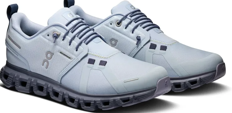 Hiking Shoes & Boots|Walking Shoes-On Womens Cloud 6 Waterproof Shoes - Heather-Metal