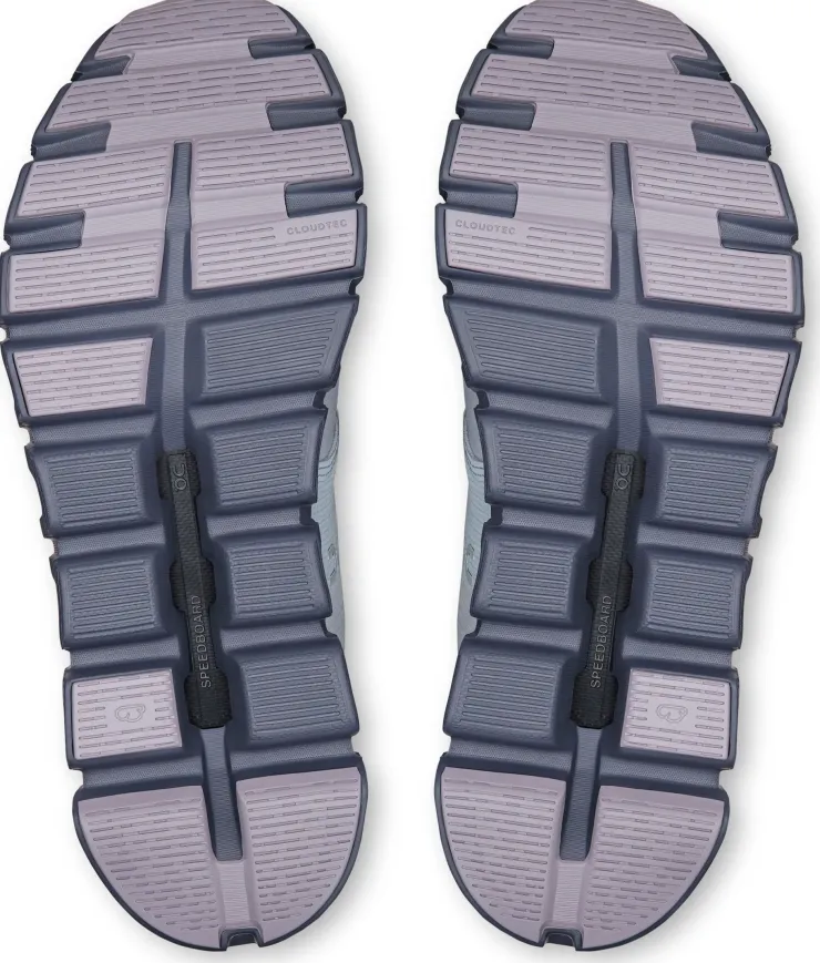 Hiking Shoes & Boots|Walking Shoes-On Womens Cloud 6 Waterproof Shoes - Heather-Metal