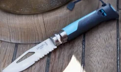 Knives & Multi-Tools-Opinel No.8 Outdoor Knife - Blue