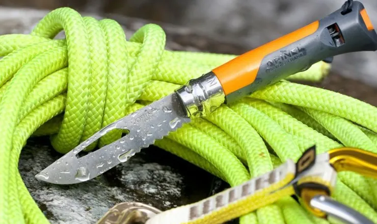 Knives & Multi-Tools-Opinel No.8 Outdoor Knife - Orange