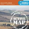 Maps And Books-Ordnance Survey OS Explorer - Active Map OL16 - The Cheviot Hills