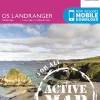 Maps And Books-Ordnance Survey OS Landranger Active map 1 - Shetland - Yell Unst and Fetlar