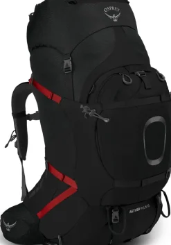 Backpacking Packs-Osprey Aether Plus 85 Rucksack - Black