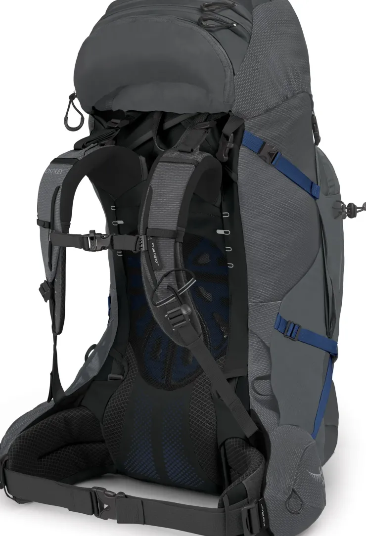 Backpacking Packs-Osprey Aether Plus 70 Rucksack - Eclipse Grey