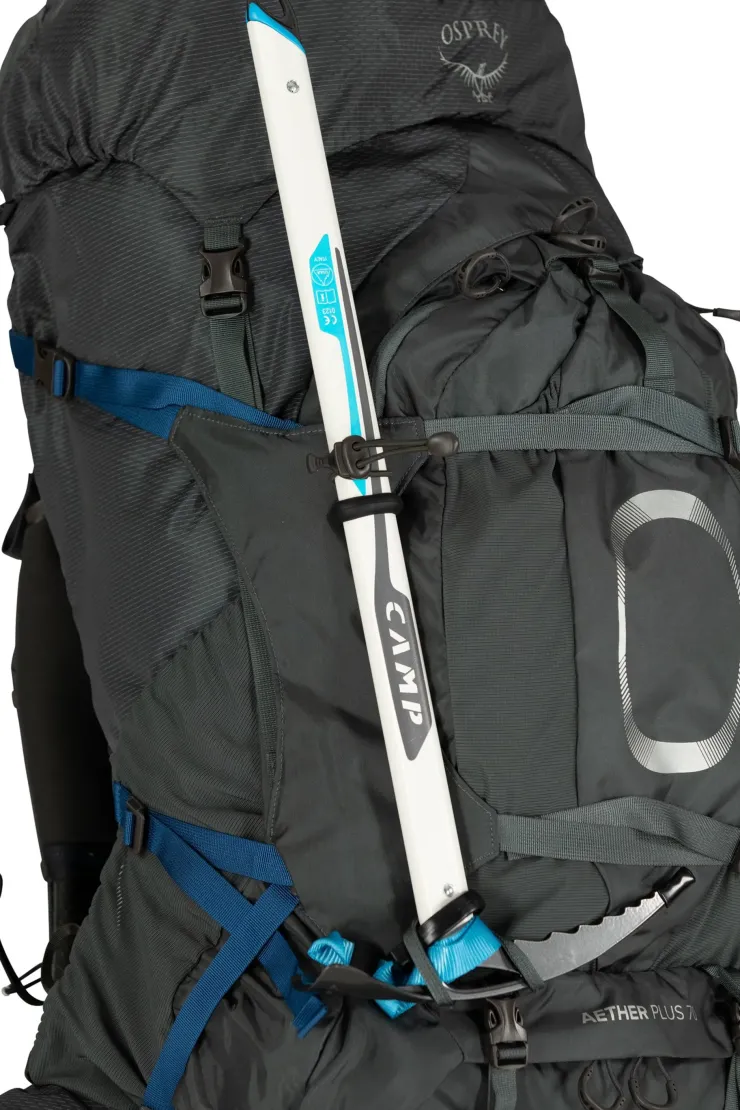 Backpacking Packs-Osprey Aether Plus 70 Rucksack - Eclipse Grey