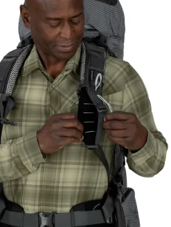 Backpacking Packs-Osprey Aether Pro 75 Rucksack - Silver Lining